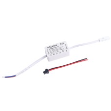 Драйвер для світлодіодів 4-7W в корпусі, 300mA ±5% @ DC 12-26V, AC 85-265V, 51x28x20mm
