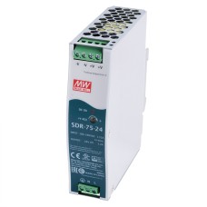 Блок живлення на DIN-рейку 75W 24V SDR-75-24 MeanWell