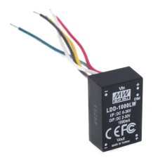 Блок живлення для світлодіодів DC/DC 1000mA, 2...30VDC, LDD-1000LW MeanWell