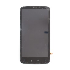Дисплей HTC Z710e Sensation G14, Z715e Sensation XE G18, з сенсором, Чорний