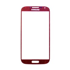 Корпусне скло дисплея Samsung I545 Galaxy S4, I9500 Galaxy S4, I9505 Galaxy S4, I9506 Galaxy S4, I9507 Galaxy S4, M919 Galaxy S4, i337 Galaxy S4, Червоний