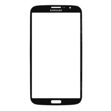 Корпусне скло дисплея Samsung I9200 Galaxy Mega 6.3, i9205 Galaxy Mega 6.3, Чорний