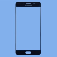 Корпусне скло дисплея Samsung A710 Galaxy A7 Duos, A7100 Galaxy A7, Чорний