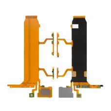 Шлейф Sony C6802 Xperia Z Ultra, C6806 Xperia Z Ultra, C6833 Xperia Z Ultra, з мікрофоном, з кнопками регулювання гучності, з кнопкою включення