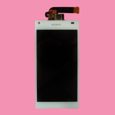 Дисплей Sony E5803 Xperia Z5 Compact, E5823 Xperia Z5 Compact, з сенсором, Білий