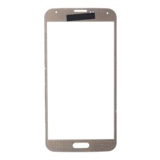 Корпусне скло дисплея Samsung G900F Galaxy S5, G900H Galaxy S5, i9600 Galaxy S5, Золотий