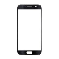 Корпусне скло дисплея Samsung G930 Galaxy S7, Чорний