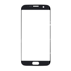 Корпусне скло дисплея Samsung G935 Galaxy S7 Edge Duos, G935FD Galaxy S7 EDGE Duos, Чорний