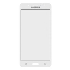 Корпусне скло дисплея Samsung J510 Galaxy J5, J5108 Galaxy J5 Duos, Білий