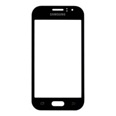 Корпусне скло дисплея Samsung J110 Galaxy J1 Duos, J111 Galaxy J1 Duos, Чорний