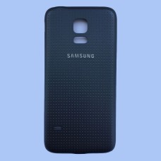 Задня кришка Samsung G800F Galaxy S5 mini, G800H Galaxy S5 Mini, (High quality), Чорний
