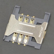 Роз'єм на SIM карту Fly E141 TV+, EZZY 3, EZZY 4, IQ458 Evo Tech 2, IQ459 Quad EVO Chic 2, E171, DS105D+, DS150, E131, IQ440 Energie, IQ456 ERA Life 2, DS105c, IQ4410i Phoenix 2, IQ4416 ERA Life 5, DS106, DS105, E141 TV, E133, E181