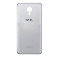 Задня кришка Meizu M681H M3 Note, (High quality), Срібний