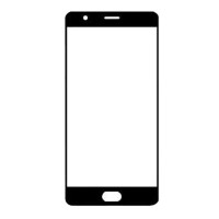 Корпусне скло дисплея OnePlus 5, Чорний