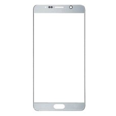 Корпусне скло дисплея Samsung N920 Galaxy Note 5, N9200 Galaxy Note 5 Dual Sim, Срібний