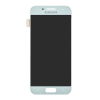 Дисплей Samsung A320 Galaxy A3 Duos, c сенсором, Голубой