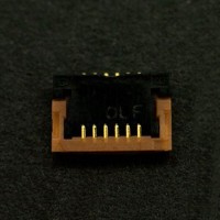 Разъем на шлейф, 6 пин, 6 x 4 мм.