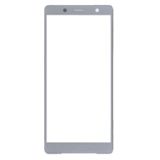 Корпусне скло дисплея Sony H8314 Xperia XZ2 Compact, H8324 Xperia XZ2 Compact, Срібний