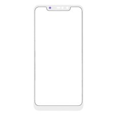 Корпусне скло дисплея Xiaomi Redmi Note 6 Pro, Білий