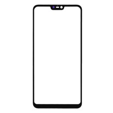Корпусне скло дисплея Xiaomi Redmi Note 6, Чорний