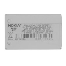 Акумулятор Nokia 2100, 3200, 3300, 6200, 6220 Classic, 6610, 6610i, 7210, 7250, 7250i, BLD-3, OR(PRC)