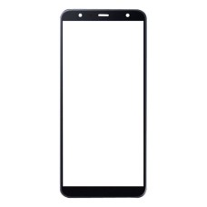 Корпусне скло дисплея Samsung J415 Galaxy J4 Plus 2018, J610 Galaxy J6 Plus, Чорний