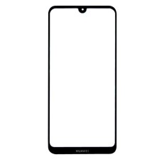 Корпусное стекло дисплея Huawei Y7 2019, Y7 Prime 2019, Y7 Pro 2019, Черный