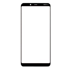 Корпусное стекло дисплея Nokia 3.1 Plus Dual Sim, Черный