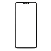 Корпусне скло дисплея OnePlus 6, Чорний