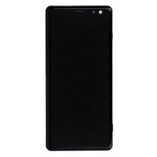 Дисплей Sony H8416 Xperia XZ3, H9436 Xperia XZ3, H9493 Xperia XZ3, з сенсором, Чорний