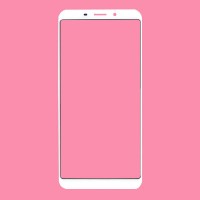Корпусное стекло дисплея Meizu M6s, Белый