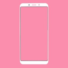 Корпусне скло дисплея Meizu M6s, Білий