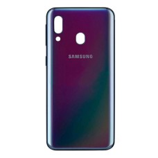 Задня кришка Samsung A405 Galaxy A40, (High quality), Чорний