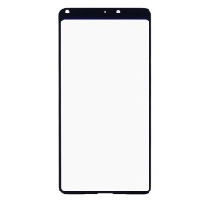 Корпусне скло дисплея Xiaomi Mi Mix 2s, Чорний