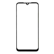 Корпусне скло дисплея Xiaomi Redmi Note 8, Чорний