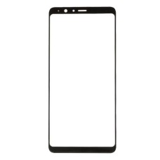 Корпусне скло дисплея Samsung G855F Galaxy A8 Star, Чорний