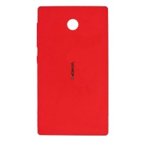 Задняя крышка Nokia X Dual Sim, (High quality), Красный