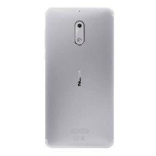 Задня кришка Nokia 6 Dual Sim, (High quality), Срібний