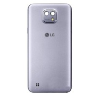 Задняя крышка LG K580 X Cam, (High quality), Серебряный