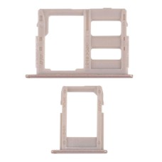 Слот SIM-карти (лоток) Samsung J330F Galaxy J3 Duos, J530 Galaxy J5, J730 Galaxy J7, з роз'ємом карти пам'яті, Золотий