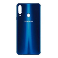 Задня кришка Samsung A207 Galaxy A20S, (High quality), Синій