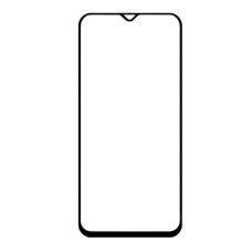 Корпусне скло дисплея OPPO Realme 3 Pro, Realme 5 Pro, Чорний