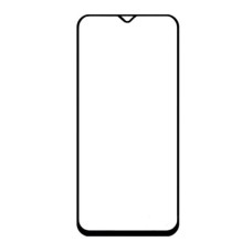 Корпусне скло дисплея OPPO Realme 6i, Чорний