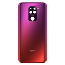 Задня кришка Xiaomi Redmi 10X, Redmi Note 9, (High quality), Червоний