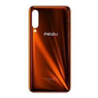 Задня кришка Meizu 16th, (High quality), Помаранчевий