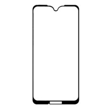 Корпусное стекло дисплея Motorola XT1962 Moto G7, XT1965 Moto G7 Plus, Черный