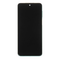 Дисплей Xiaomi Redmi Note 9 Pro, Redmi Note 9S, (Original), з сенсором, з рамкою, Зелений