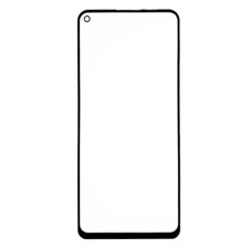 Корпусне скло дисплея Huawei Honor 30S, Nova 7 SE, P40 lite 5G, Чорний