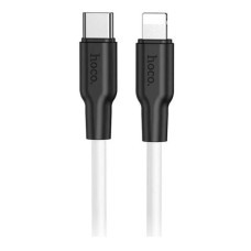 USB кабель Hoco X21 Plus Apple iPhone SE 2022, iPhone 14 Pro Max, iPhone 14 Plus, iPhone 14 Pro, iPhone 14, iPhone 13 Pro, iPhone 13 Mini, iPhone 13, iPhone 13 Pro Max, iPhone 12 Mini, iPhone 12 Pro Max, iPhone 12 Pro, Lightning, 1.0 м., Чорний