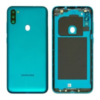 Задня кришка Samsung M115 Galaxy M11, (High quality), Синій